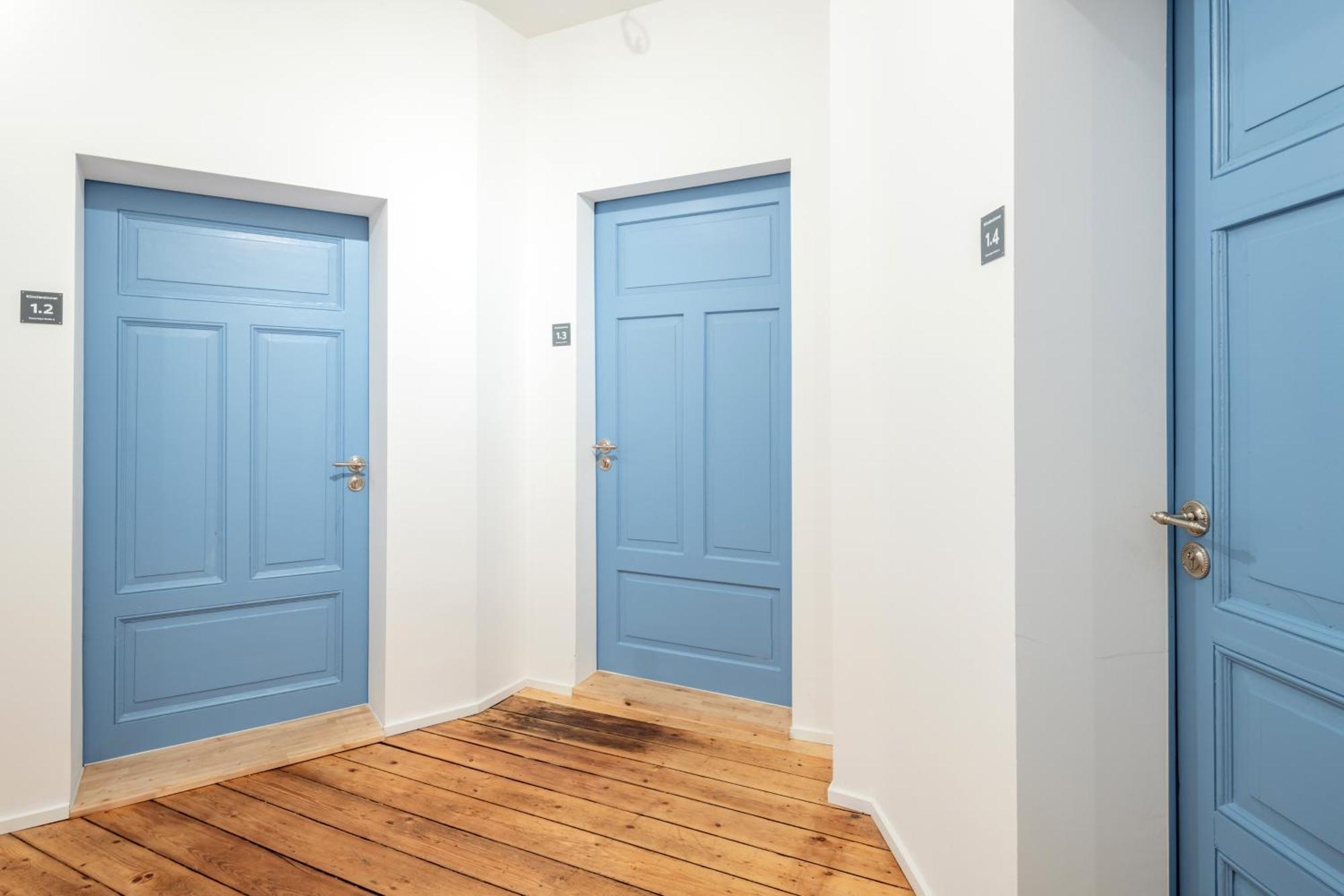 Kuenstlerzimmer Im Kulturhaus Haeselburg Gera Kültér fotó